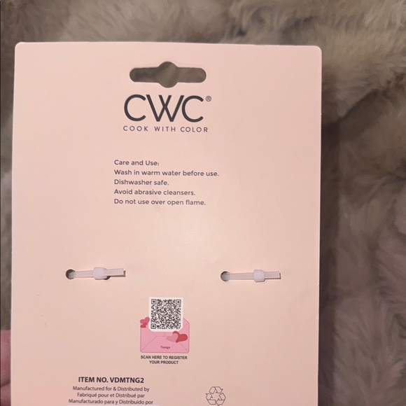 CWC Stylish Mini Tongs Set - Picture 2 of 3